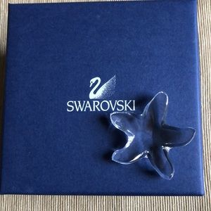 Swarovski crystal starfish